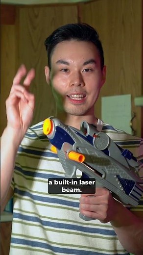 First Nerf Blaster with a Laser Beam (Max Force Eagle Eye)