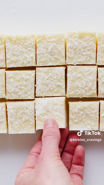 Delicious 3-Ingredient Coconut Fudge Recipe