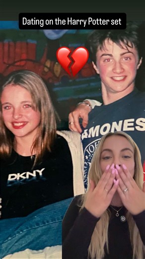 Flick Miles 🫧 on Instagram: "No one ever asked me to their dressing room for lunch💔😢 Honestly the hair dressers and makeup artists were the true MVPs when it came to setting people up … they always understood the assignment! Also unleashing bit of my 13 year old trauma with Dan & Lauren ❤️🥺😂 #harrypotter #harrypotterfan #danielradcliffe #dating"