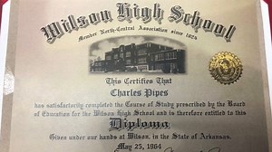 Veteran to get diploma from high school after 56 years