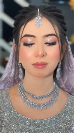 Trending Walima Bridal Glam ✨ Pakistani Bride #bridalmakeup