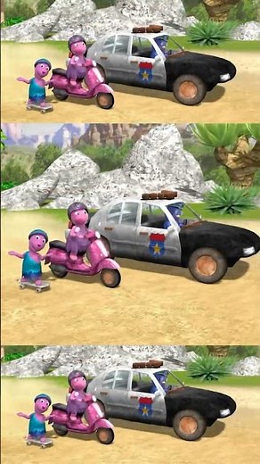 Officer Pablo & Uniqua help search for a dinosaur! #Backyardigans