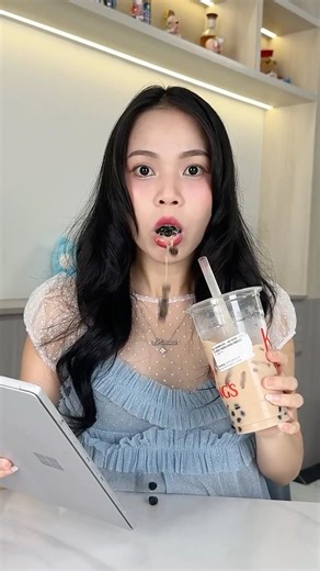 I WILL STOP DRINKING BOBA TEA 🧋 #funny #shorts