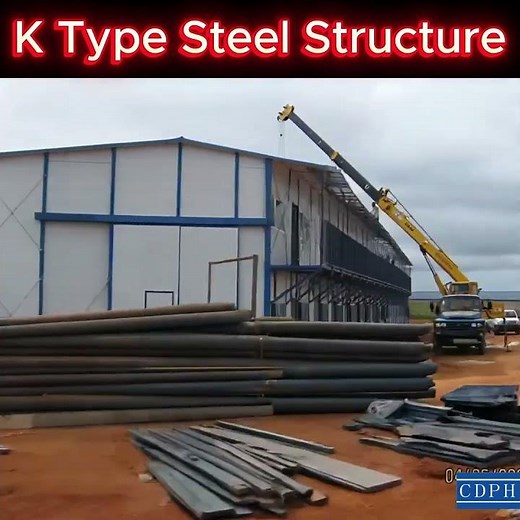 How to build a K-type prefab house step by step？