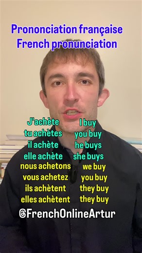 Course on French pronunciation #frenchlanguage