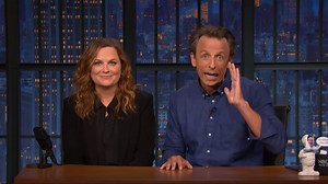 Seth Meyers and Amy Poehler Roast Space Billionaires in a New ‘Really!?!’ (Video)