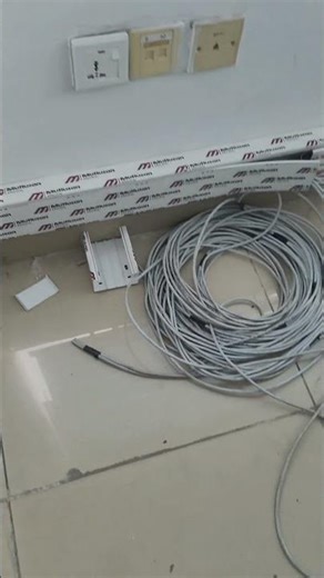 Phase one ,networking ,network rack mounting and cabling.