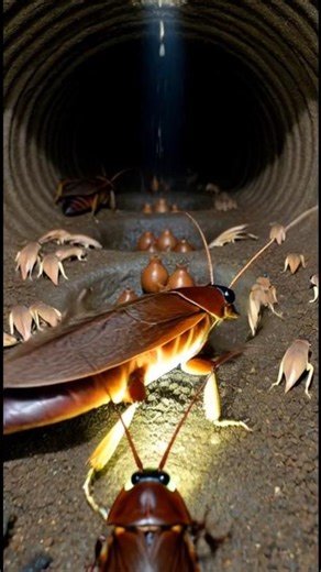 Burrowing Cockroach family👀 #burrowingcockroach #cockroach #giantcockroach #insect #buglife #shorts