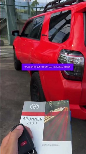 2023 4Runner Remote Start - TRD PRO