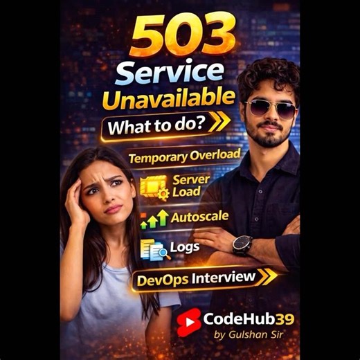 503 Service Unavailable 😱 | DevOps Troubleshooting in 30s | SRE Fix #shorts #devops #sre