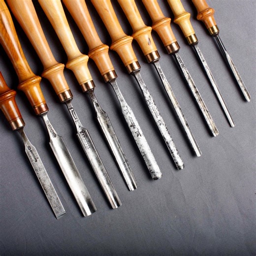 Set of 10 Carving Chisels and Gouges by PEUGEOT FRERES & GOLDENBERG - Etsy