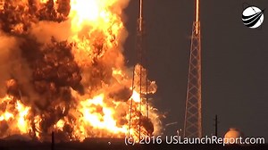 Watch the devastating SpaceX explosion up close. http://wapo.st/2bYHQLK | Washington Post
