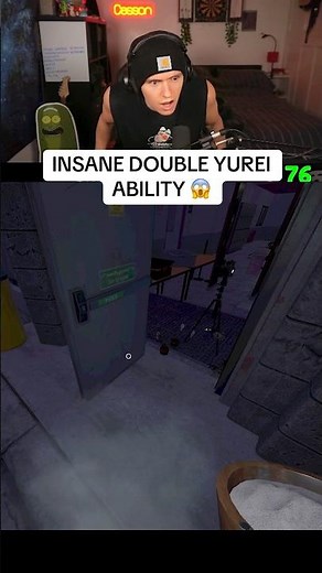 UNDER 0.0096% CHANCE YUREI ABILITY😱 #phasmophobia #horror #phasmophobiagameplay