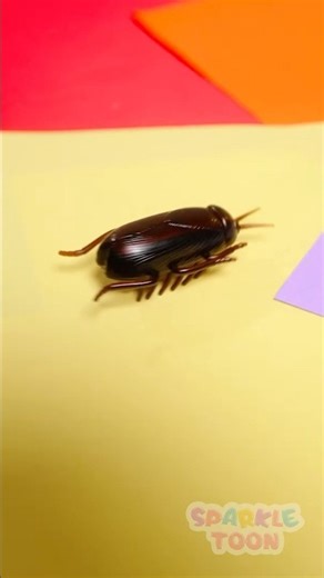 O no! Cockroach FUN for Kids! 🦗 😮 #KidsLearning