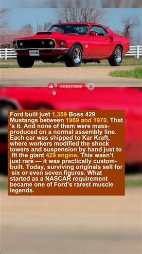 Only 1,359 of These Mustangs Exist