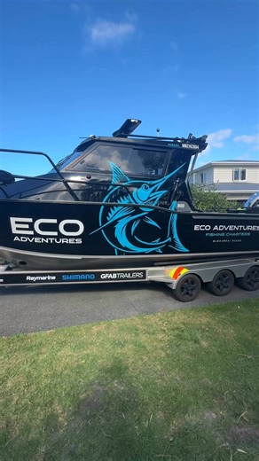 Come and see the Eco Adventures boat ‘Manaaki’ at the Mangawhai Santa Parade this Sunday. When we get back to Maz you’re invited to bring your kids (and big kids 😂) on board to check out the cool #raymarine tech like night vision camera, bird radar and the kids can chat to another vessel on the marine radio. Plus we’ll have some very neat #shimano reels on board for anyone that wants a quick demo. See you there. Johnny @ the crew. | Eco Adventures - Fishing Charters
