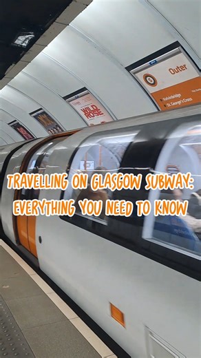Whether your new to Glasgow or just haven't explored the Glasgow Subway yet, here's all you need to know for quick and convenient travel 🤩🧡 🎫 Top up your Smartcard for the best fares, or alternatively buy a paper ticket from our helpful station staff 🟠 Take the Inner or Outer circle - they both go to the same stops, just in different directions! ⏱ Regular trains run throughout the day 📍 15 stops around the city centre and west end ✨ Brand new, modern, and safe trains to get you around #Glas