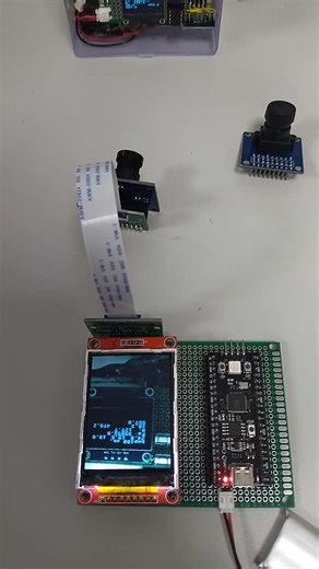 (ATtiny85 + bmp180 + at24C02 +SSD1306)/( PICO +ili9341 + ov7670)