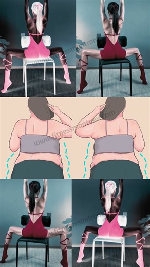 Easy Exercises to Reduce Side and Back Fat🔥How To Reduce Upper Back fat🔥#fatloss #shorts #backfat