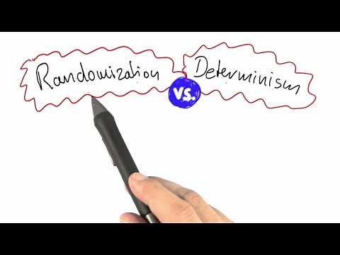 Randomization Vs Determinism - Intro to Theoretical Computer Science