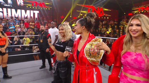 54K views · 1K reactions | TEAM TNA on the women's side for Showdown: Kelani Jordan, Jessie McKay, Cassie Lee, and Mara Sadé | WWE NXT | Facebook