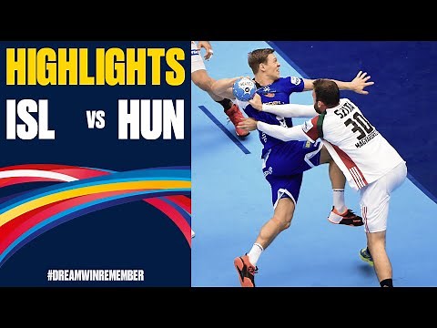 Iceland vs. Hungary Highlights | Day 7 | Men's EHF EURO 2020