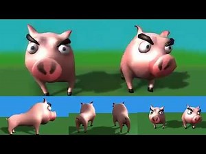 Piggy - Animated 3D model [RELEASED]