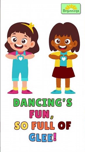 Happy Little Girls’ Fun Dancing: Colourful Movement Song, Toddlers’ Joy! 💃 | Beginnings | Dance Time
