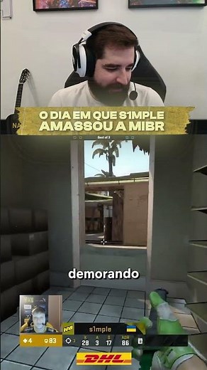 FALLEN REAGE AO DIA EM QUE S1MPLE AMASSOU A MIBR