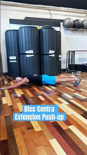 I Tried This Disc Core Exercise and it was INTENSE! 😅