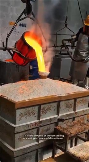 Molten Bronze Casting