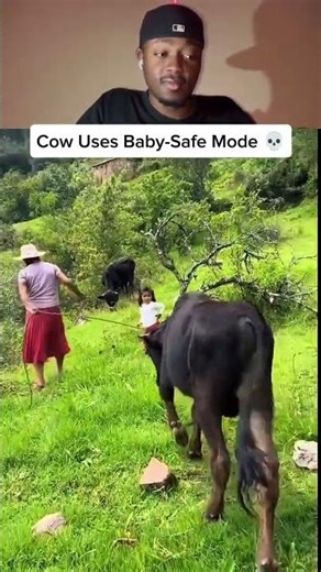 Cow Uses Baby Safe Mode 💀