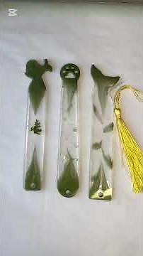 Resin bookmark tutorial