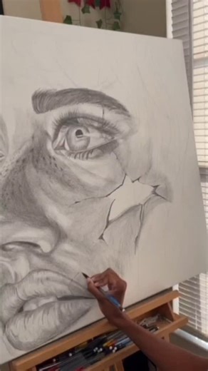 Artistuniversity 🔴 on Instagram: "@angelotheartiste is an artist that aims to explore the surreal & the human condition with his art. His tool of choice being mechanical pencil. Combining meaning & imagination to create works that open your mind."