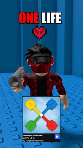 Roblox Doomspire But I Have ONE Life! #roblox #robloxshorts #robloxedit #robloxmemes #robloxgames
