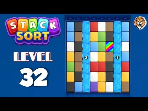 Stack Sort : Color Puzzle Level 32 Walkthrough