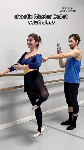 But @irenawozniak clapped for me so…😌 #ballerina Filmed, edited, and properly roasted by @marissa.doke ❤️ | Eva Nys
