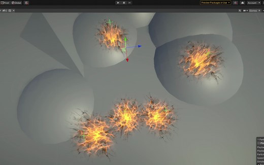 Unity粒子系统视差贴花 Particle System Parallax Decal