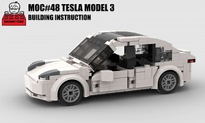LEGO MOC-202118 MOC#48 Tesla Model 3 (City 2024)
