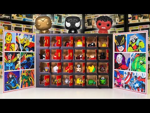 Opening The ENTIRE Marvel Funko Pop Advent Calender! *Spoilers*