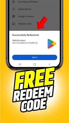 Free Redeem Code 100 | Google Play Store Redeem Code | How to Get Free Redeem Codes 2026 #redeemcode