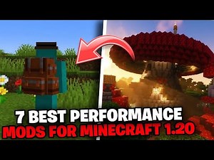 7 BEST PERFORMANCE MODS FOR MINECRAFT 1.20 (1080P HD)