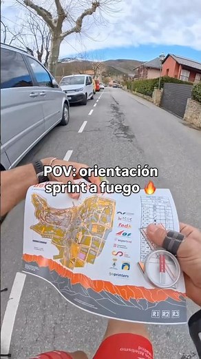 DEPORTE de ORIENTACIÓN POV 🏔️🏃‍♂️ #orienteering #sprint #atletismo