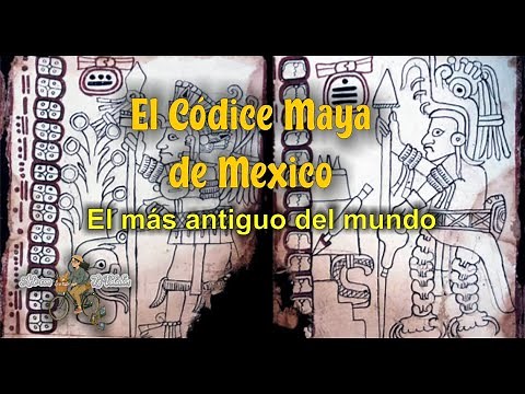EL CÓDICE MAYA DE MÉXICO. El más antiguo del Mundo. Investigaciones recientes #arteprehispanico