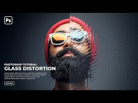 Master The Glass Distortion Effect In Photoshop With This Easy Tutorial!