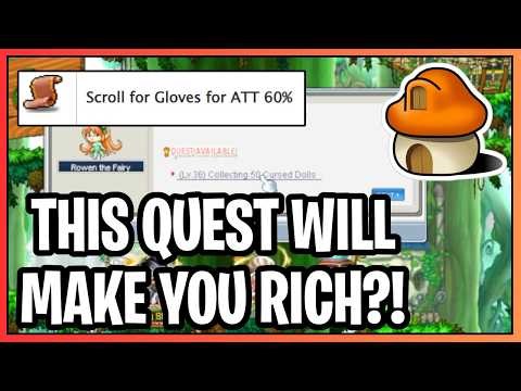 Do This Quest ASAP For A TON OF MESOS?! FREE EXPENSIVE SCROLL! [Classic Maplestory]