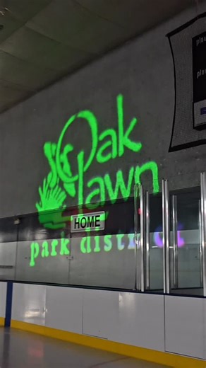 Glow Skate at the Oak Lawn Park District Ice Arena, located at 9320 S. Kenton Ave! 🌟⛸️ #OLparks #IceArena #Skating #TakeTimeForFun | Oak Lawn Park District