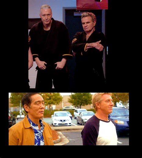 John kreese y Terry silver vs johnny Lawrence y chozen