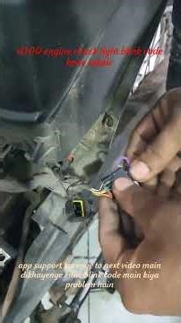 How to check the engine check light blink code in xl 100 #engine #shorts #shortsfeed #viral