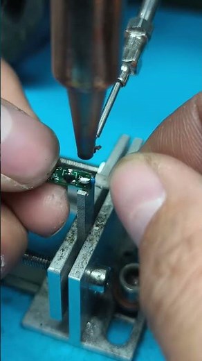 Double-Sided PCB Wire Soldering | Semi-Automatic Soldering Machine in Action